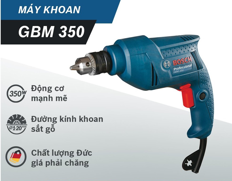 Máy khoan Bosch GBM 350